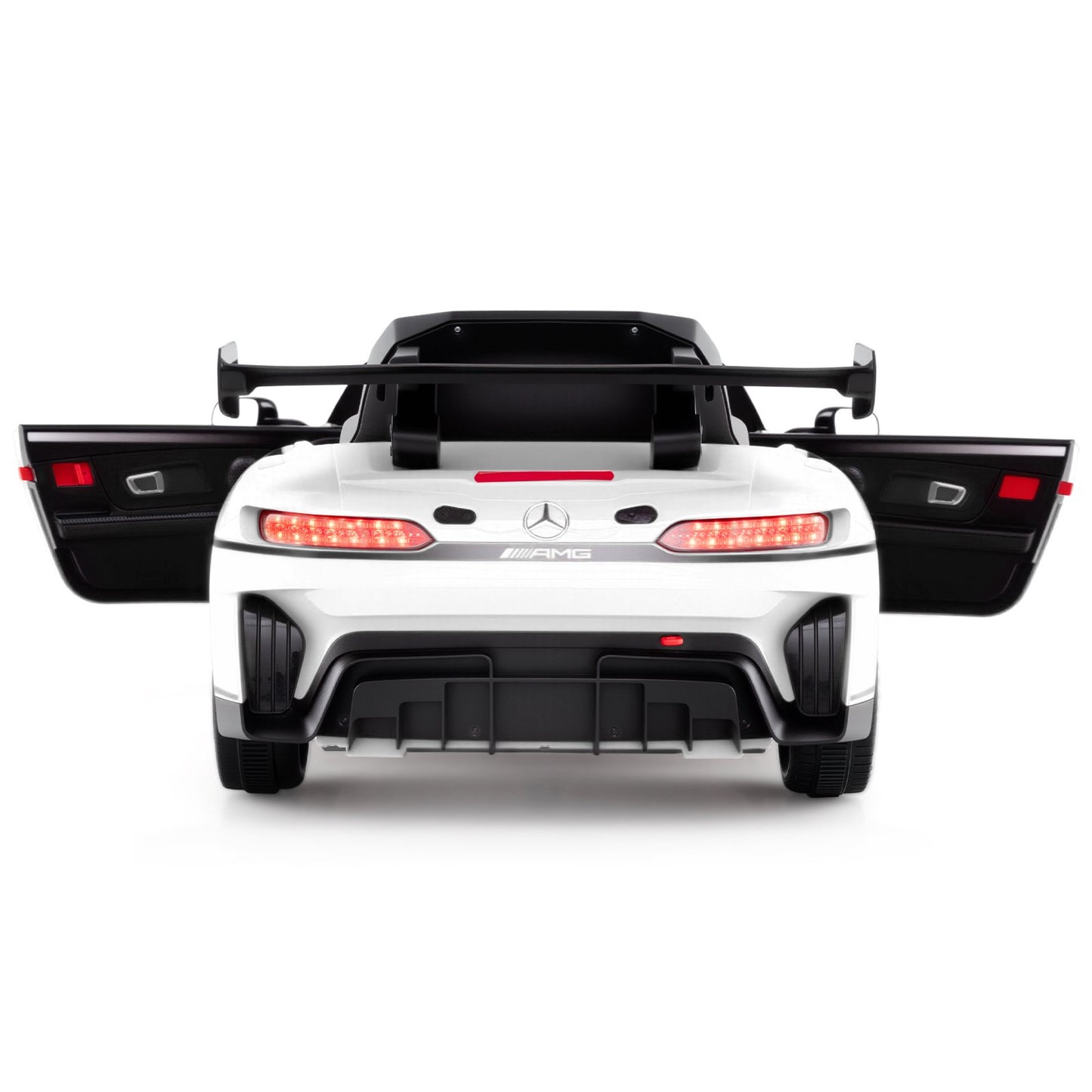 12V Kids Ride-On Car Mercedes-AMG GT3 Licensed with Adjustable Speed-Black