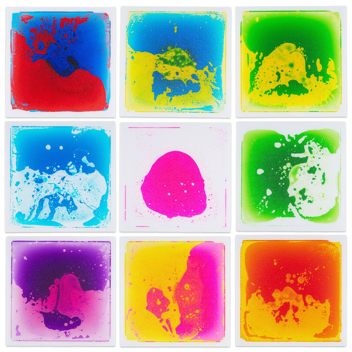 12" x 12" Toddler Sensory Floor Titles-4 Pieces
