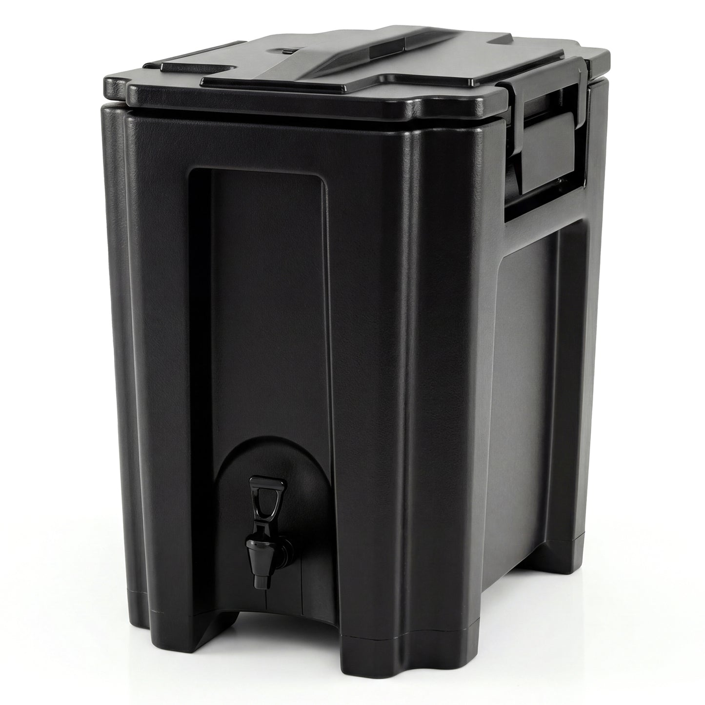 13.2 Gal Insulated Beverage Dispenser Commercial with Two-Stage Faucet-Black