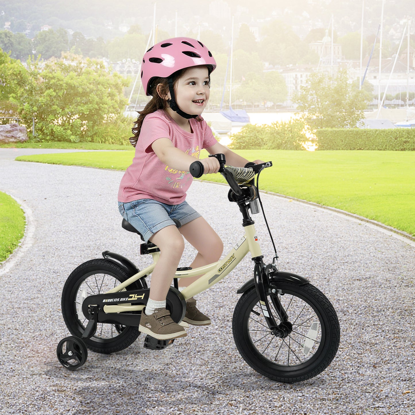 12 Inches Kids Bike Sport Bicycle with Removable Training Wheels