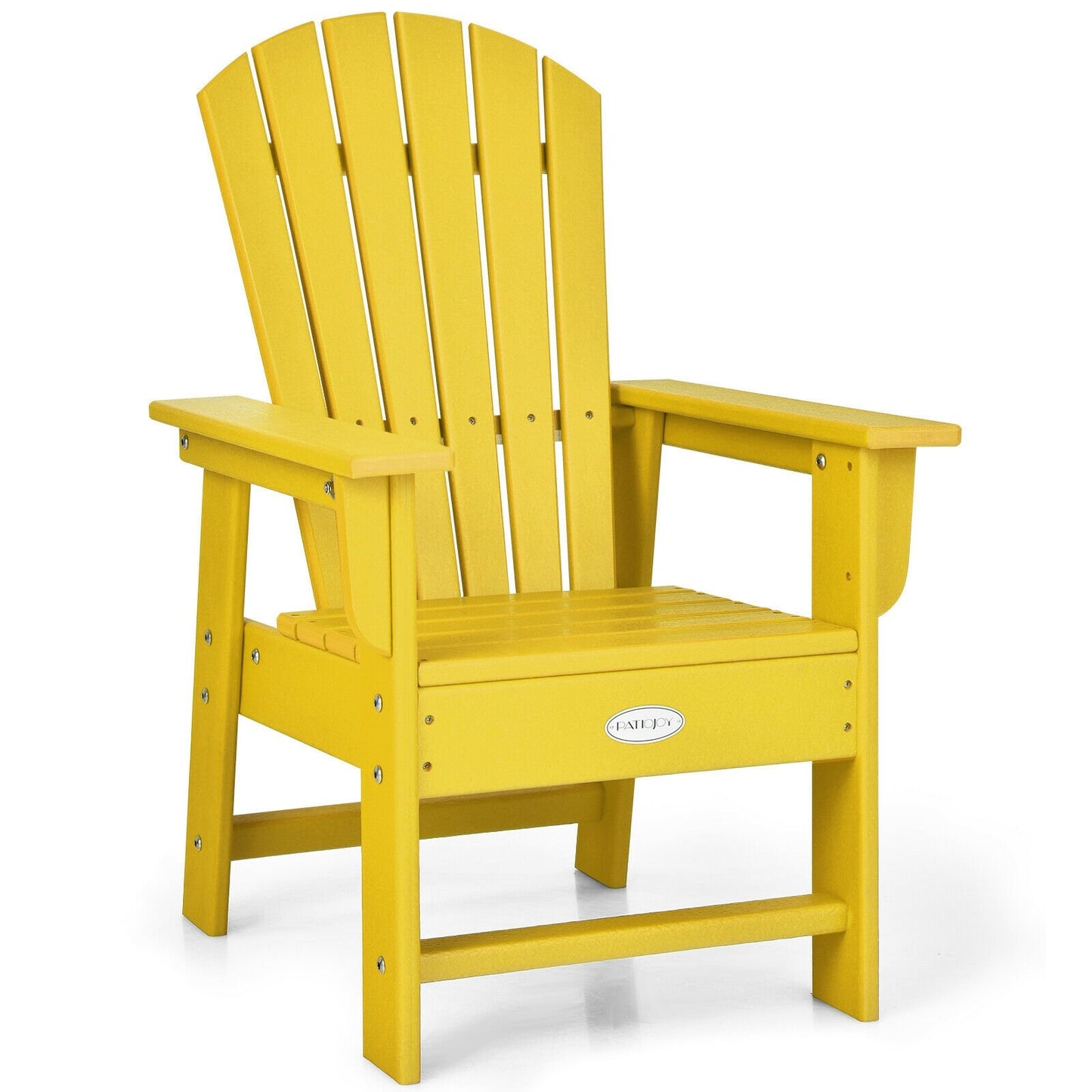 Patio Kids' Adirondack Chair with Ergonomic Backrest-Blue