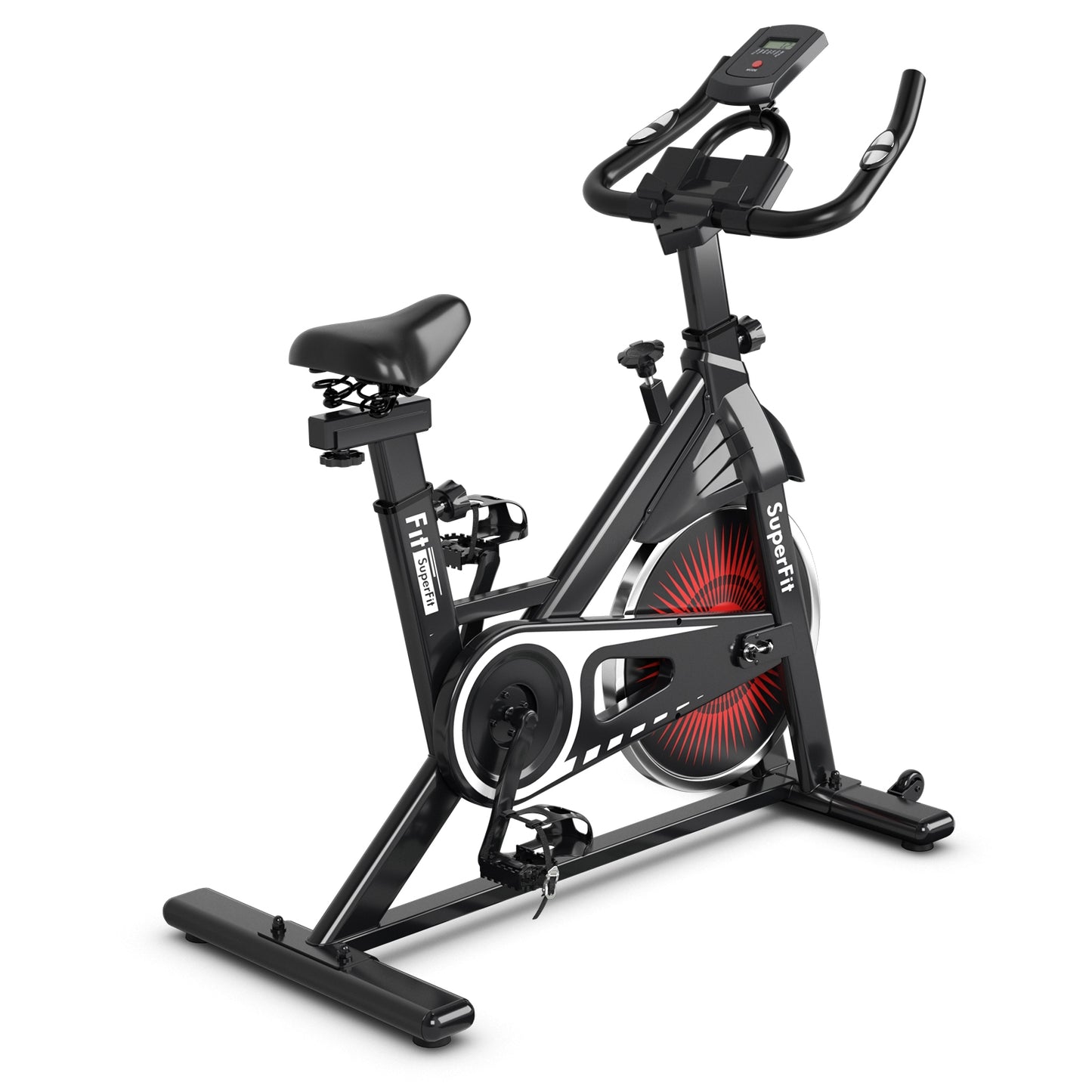 Adjustable Indoor Silent Belt Drive Resistance Cycling Stationary Bike