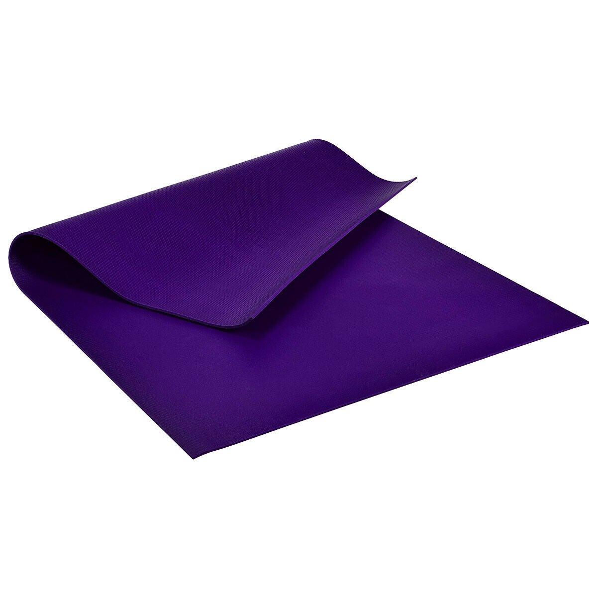 Large Yoga Mat 6' x 4' x 8 mm Thick Workout Mats-Black