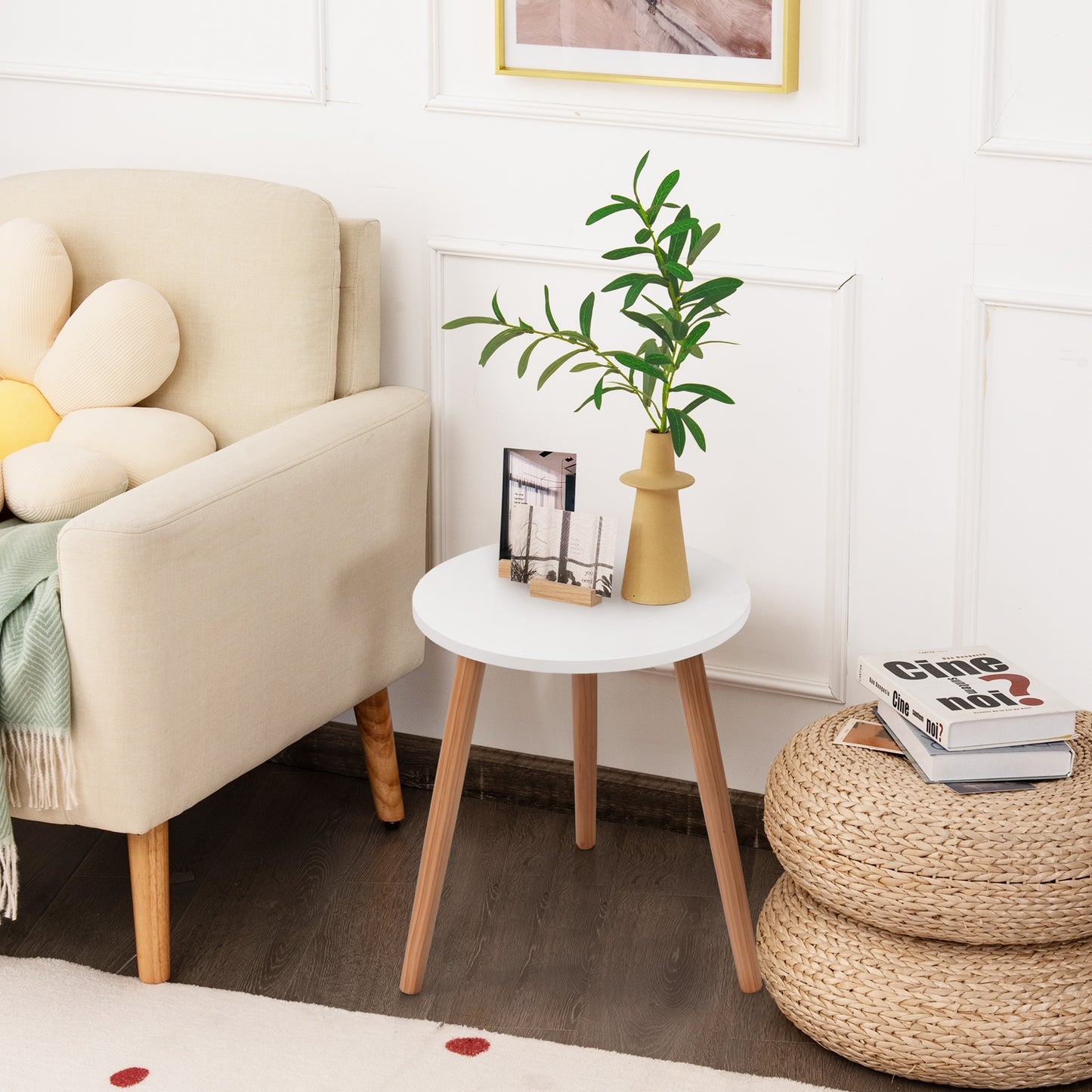 16 Inch Modern Round Coffee Table - Direct by Wilsons Home Store