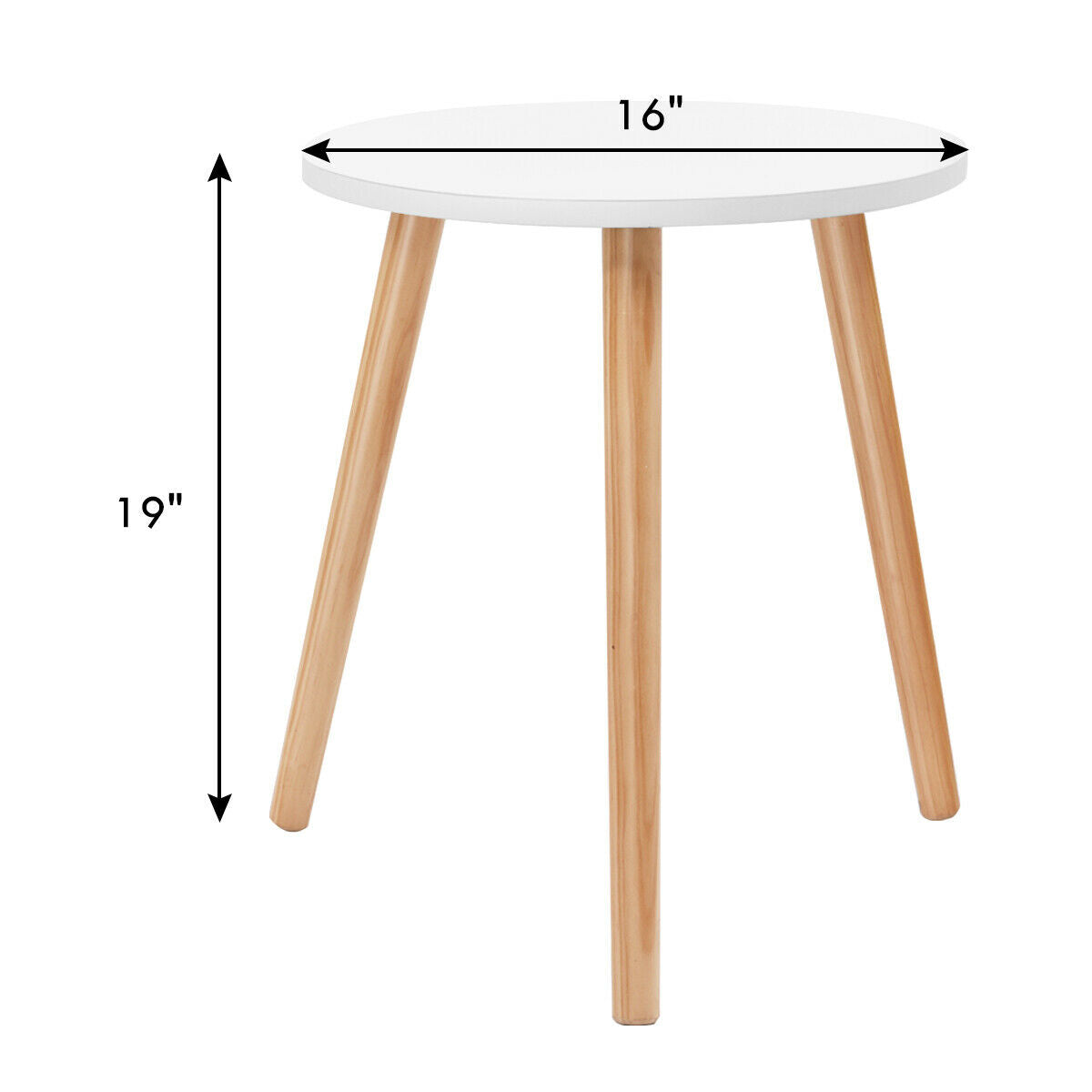 16 Inch Modern Round Coffee Table - Direct by Wilsons Home Store