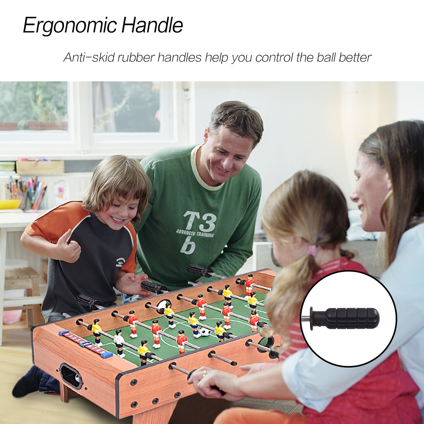 27 Inch Indoor Competition Game Foosball Table with Legs - Direct by Wilsons Home Store