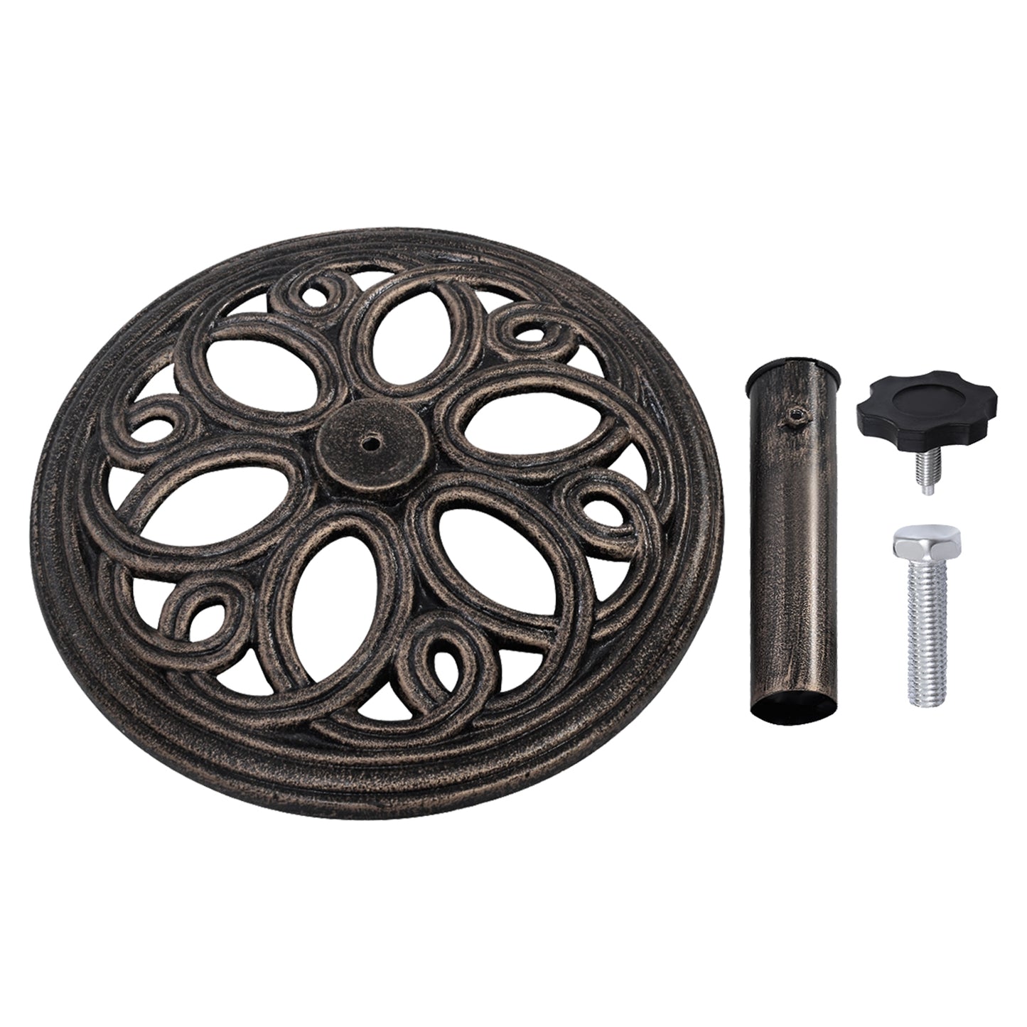 23-lbs 17 3/4 Inch Round Umbrella Base Stand - Direct by Wilsons Home Store