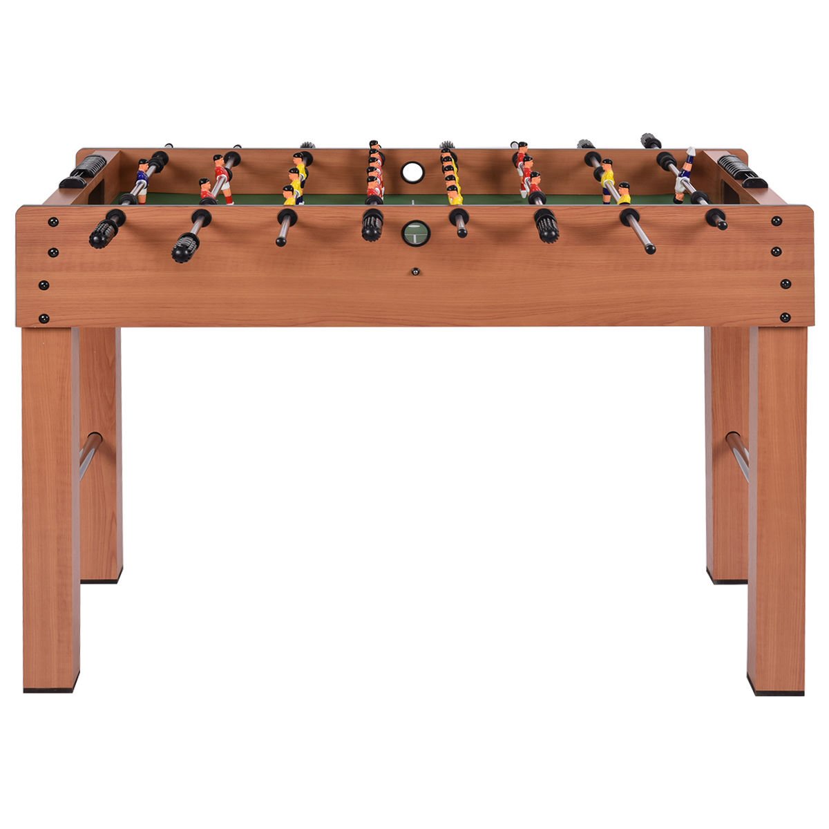 48 Inch Foosball Table Indoor Soccer Game-Beige