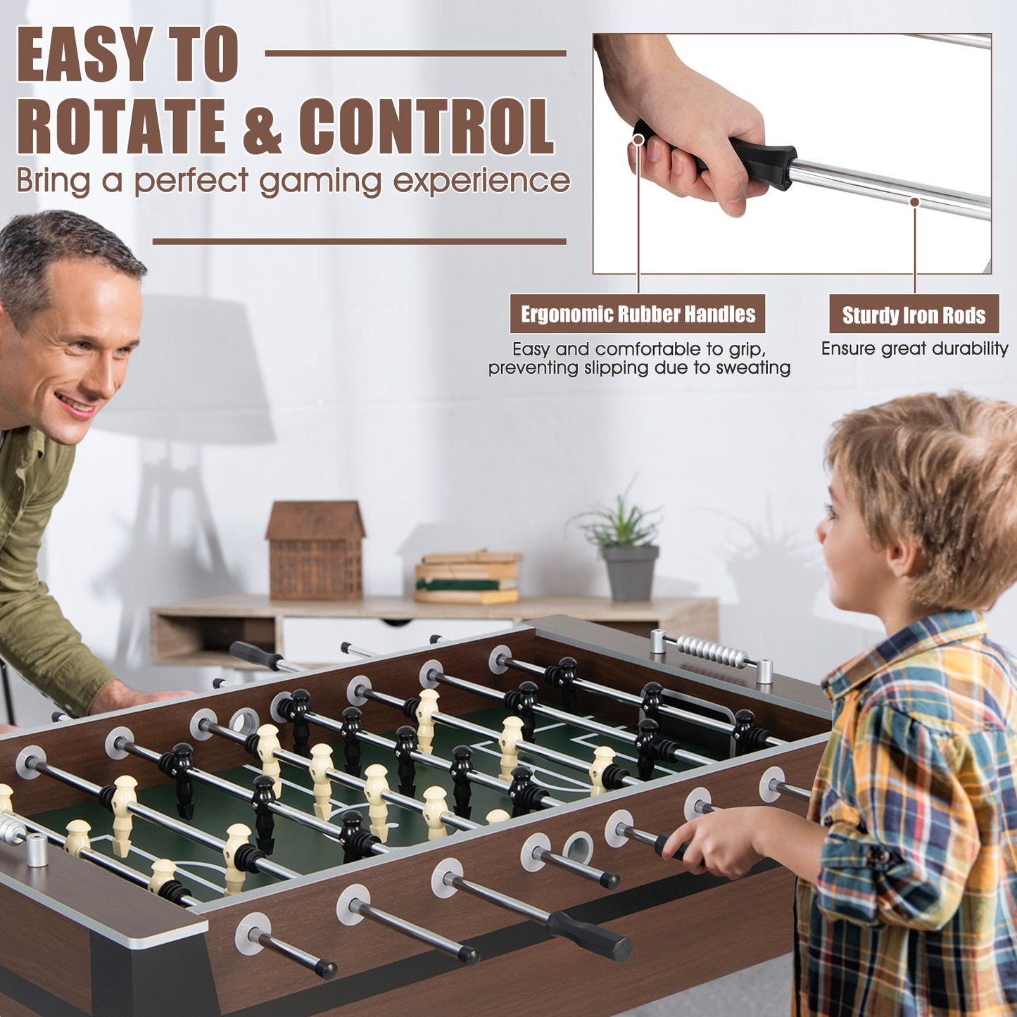 54 Inch Indoor Competition Game Soccer Table