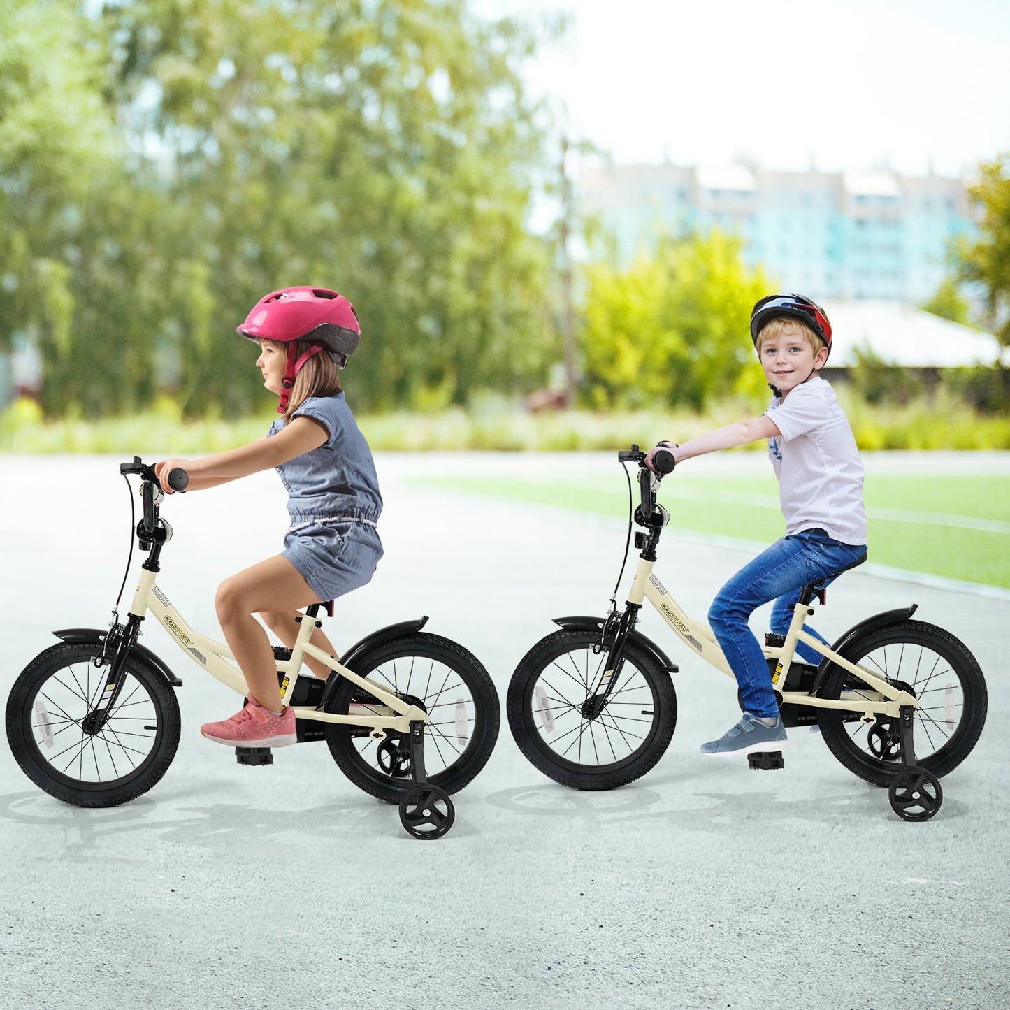 12 Inches Kids Bike Sport Bicycle with Removable Training Wheels
