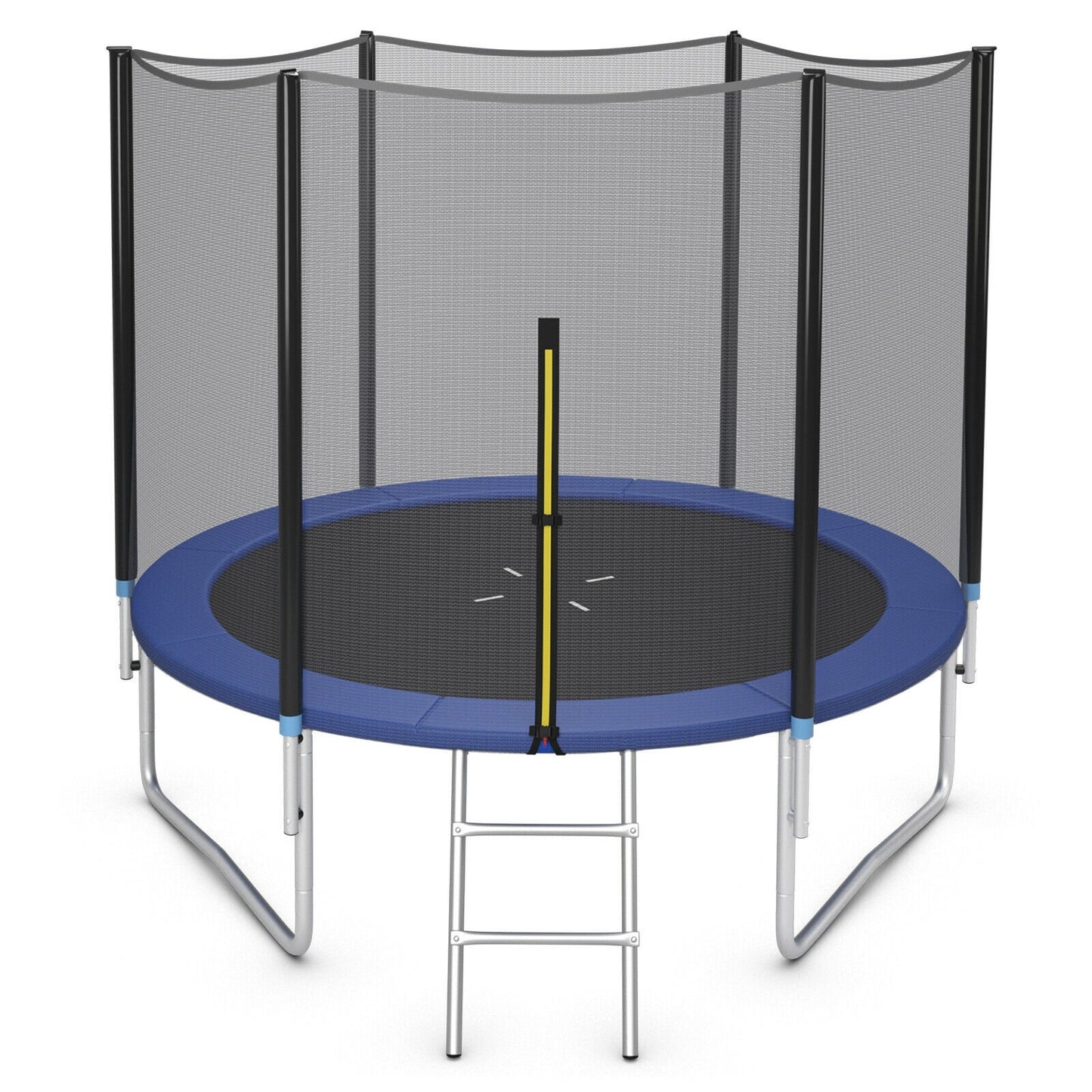 8/10/12/14/15/16 Feet Outdoor Trampoline Bounce Combo with Safety Closure Net Ladder-16 ft