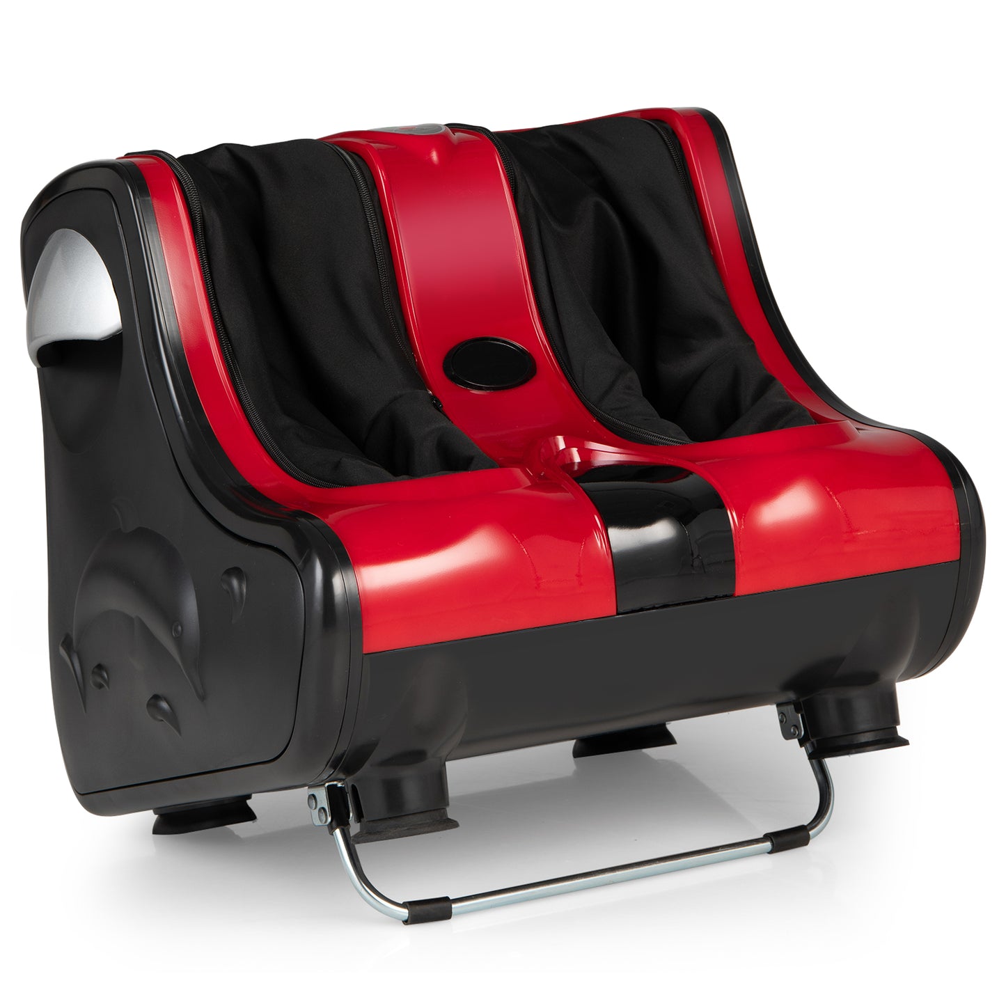 Foot and Calf Massager with Heat Vibration Deep Kneading and Shiatsu-Black