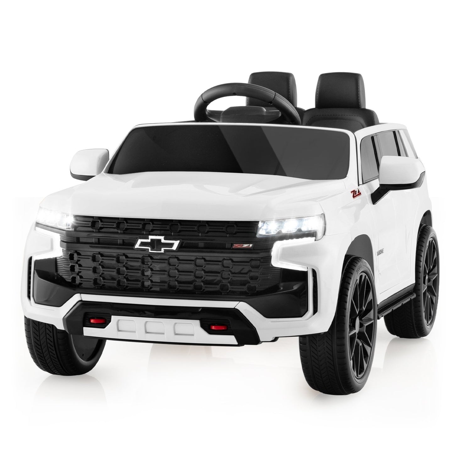 12V Kids Ride on Car with 2.4G Remote Control-Black