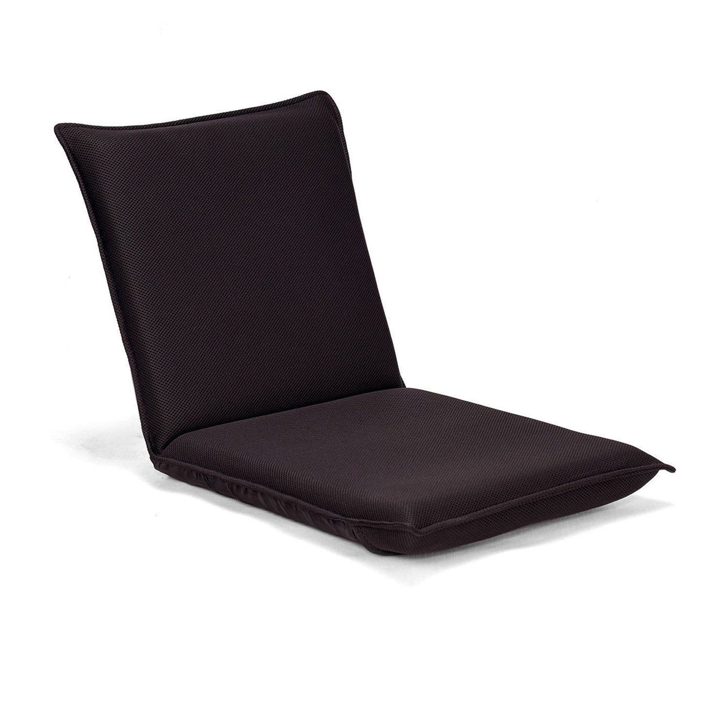 Adjustable 6 positions Folding Lazy Man Sofa Chair Floor Chair-Black