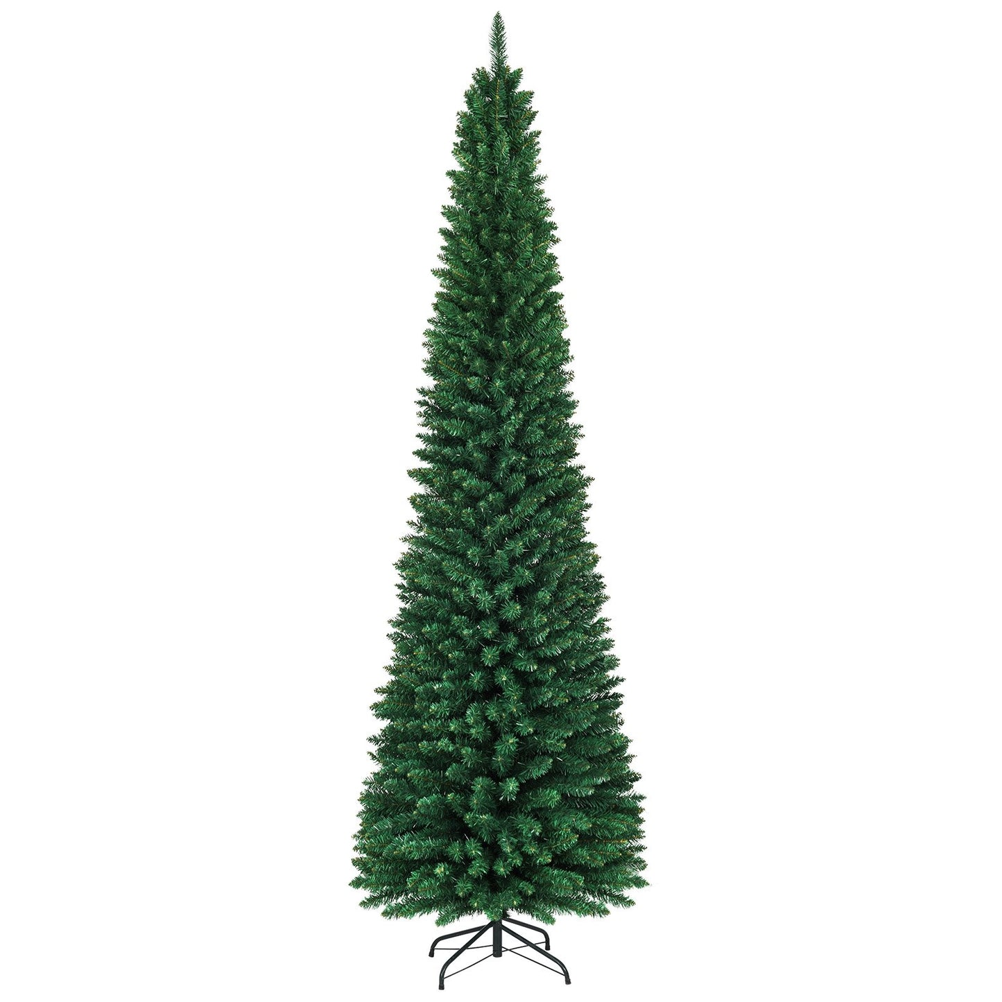 PVC Artificial Slim Pencil Christmas Tree-7'