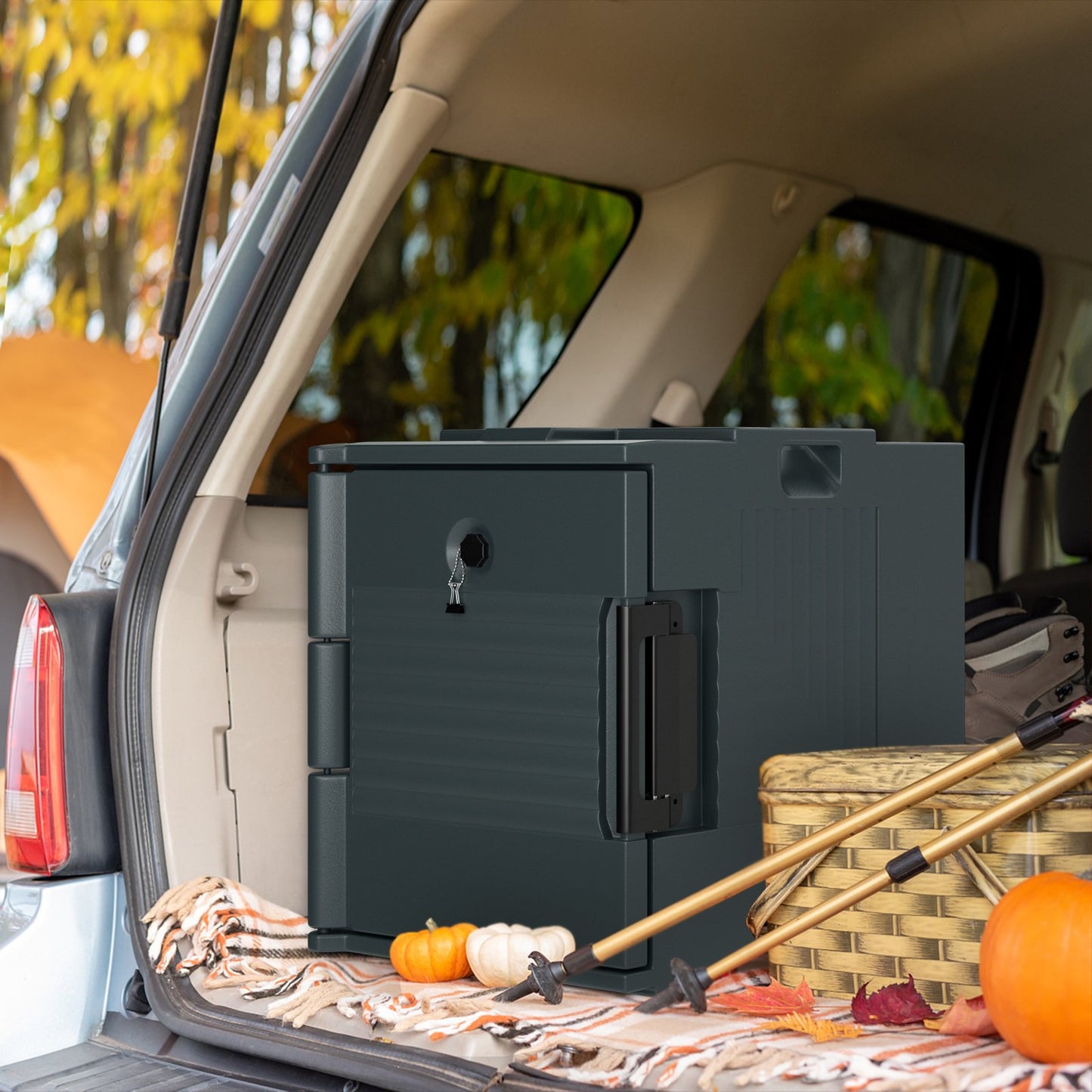 End Loading Insulated Food Pan Carrier Hot and Cold