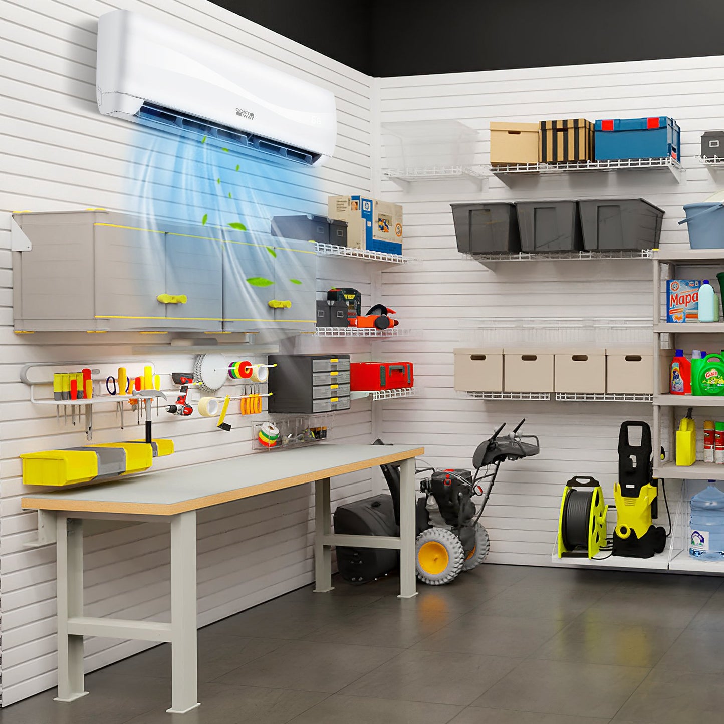 Blast Series 24000 BTU 18.5 SEER2 208-230V Ductless Mini Split Air Conditioner and Heater