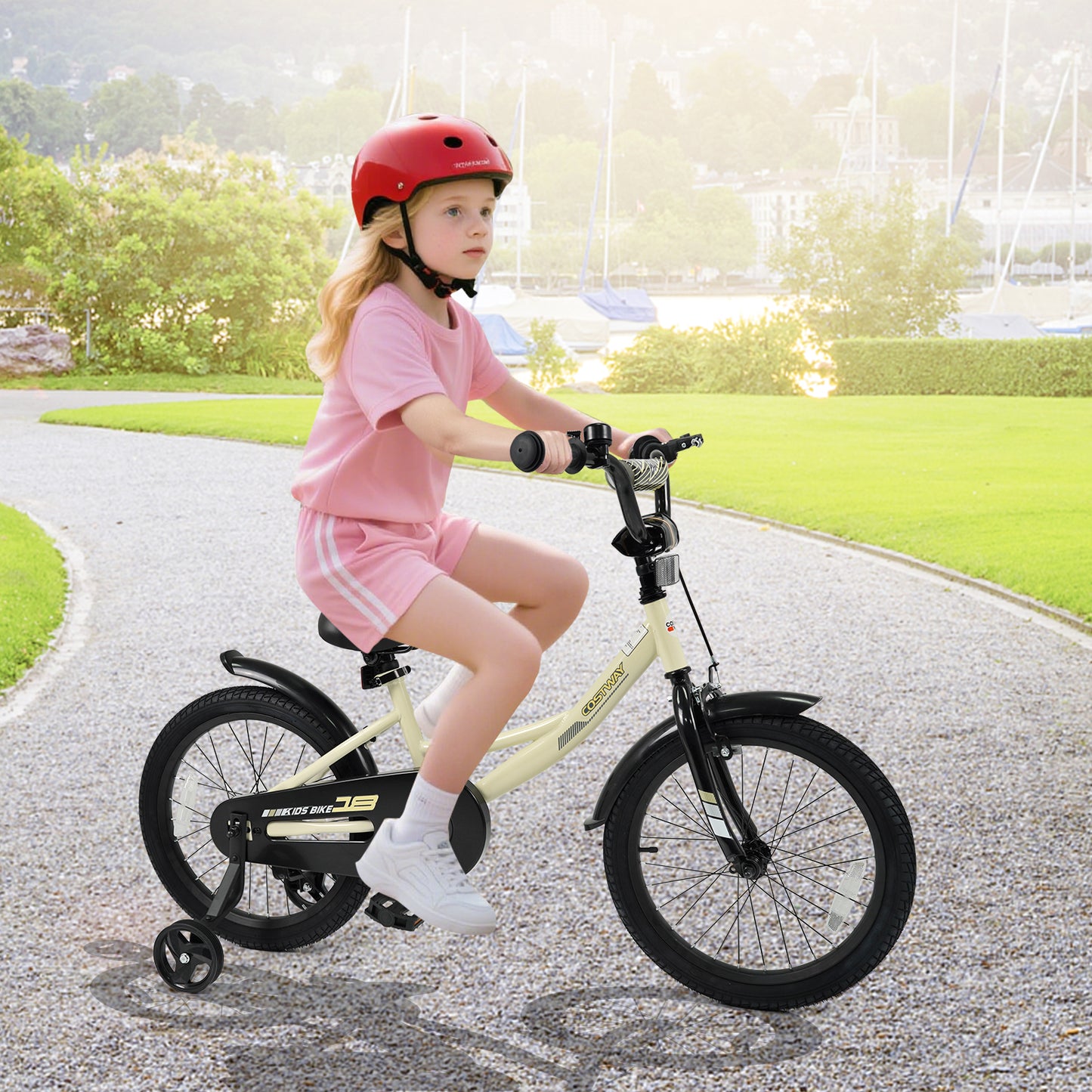 12 Inches Kids Bike Sport Bicycle with Removable Training Wheels