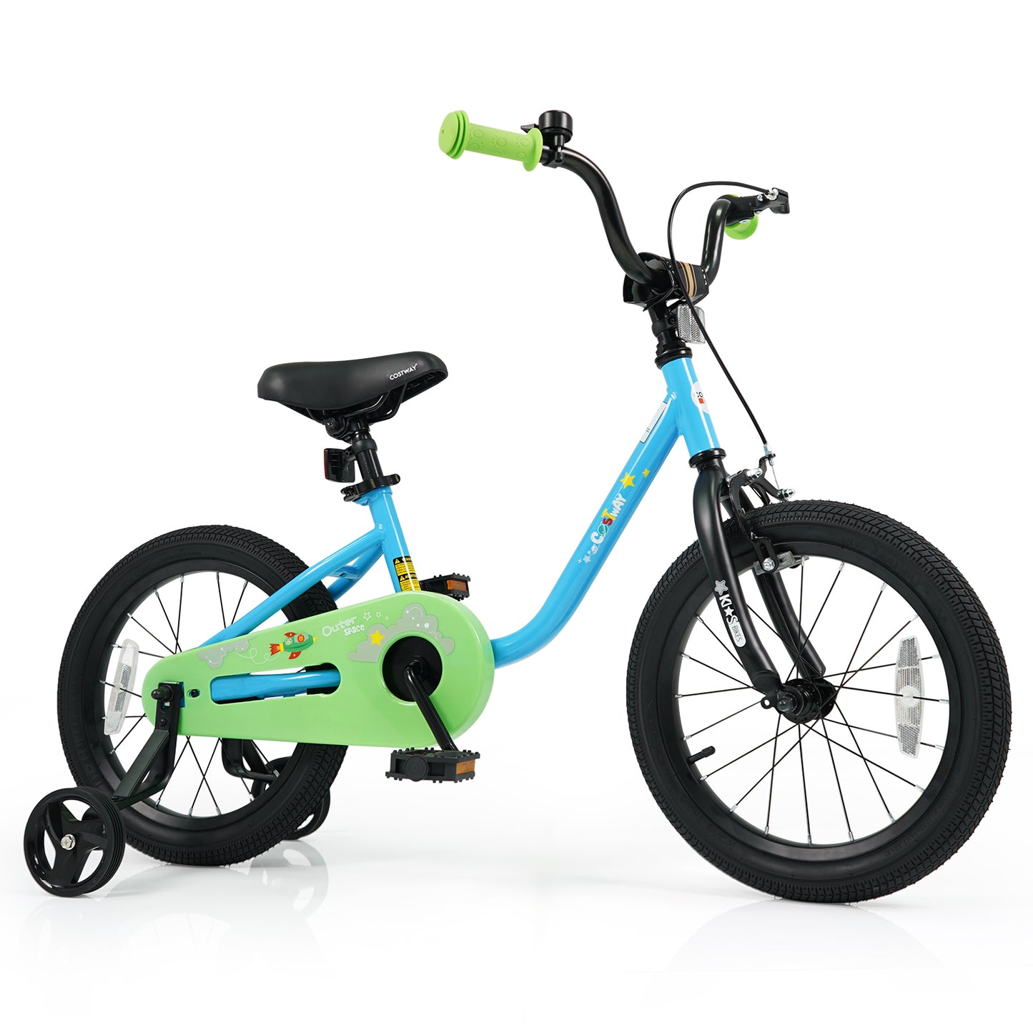Kids Bike for 3-7 Years Old Boys and Girls 12/14/16-Inch Children Bicycle Blue-14 Inches