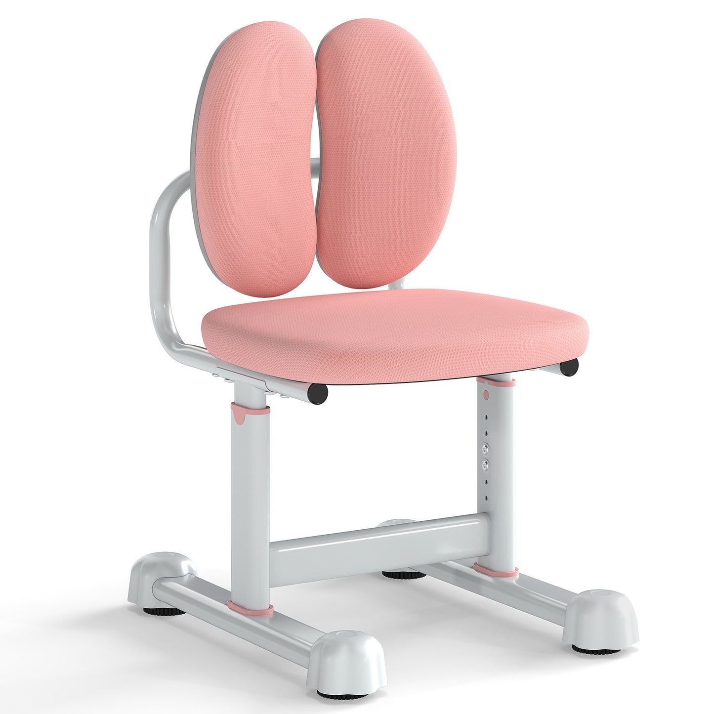 Kids Desk Chair Children Study Chair with Double Back Support and Adjustable Height-Blue