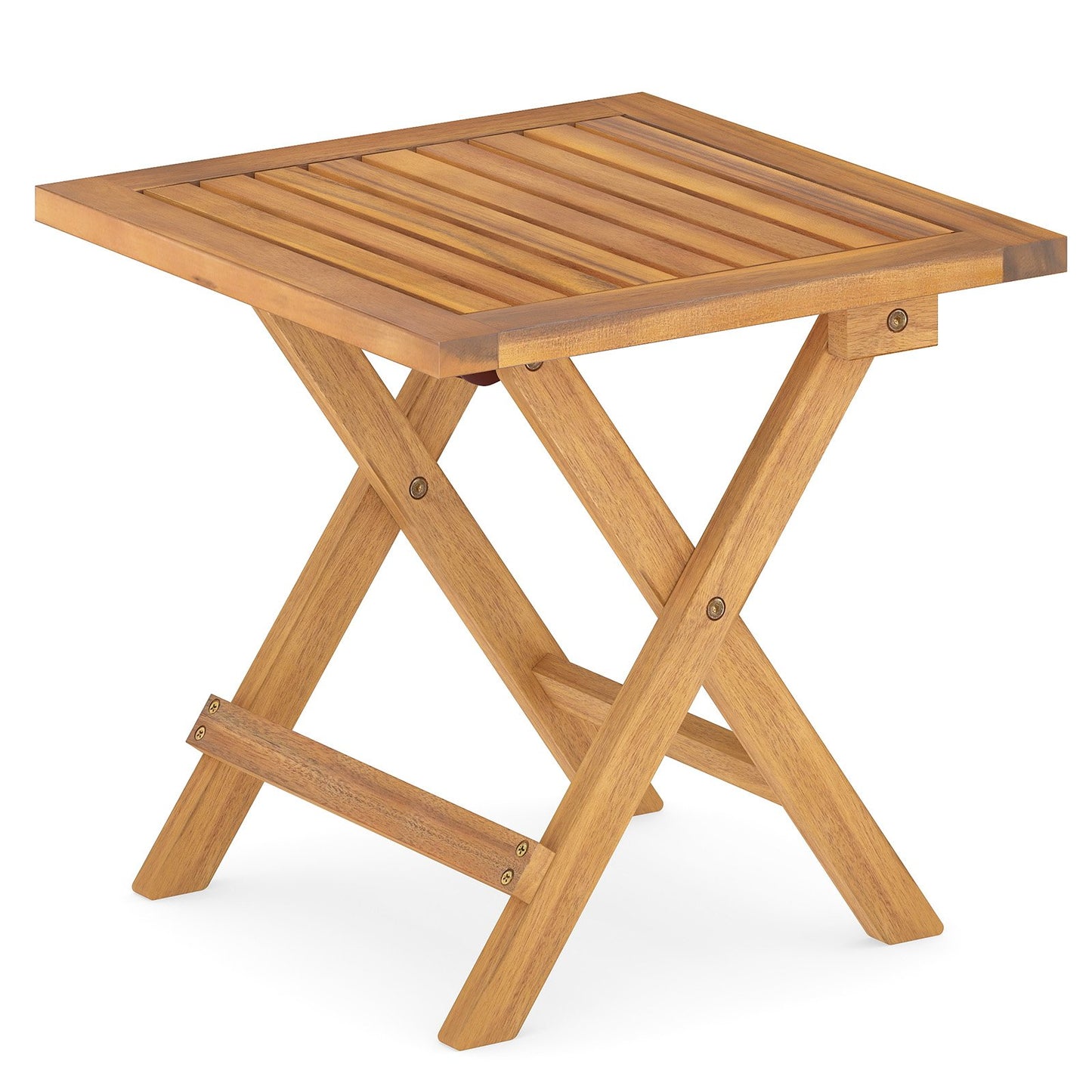 Outdoor Folding Side Table for Small Space and Garden-2