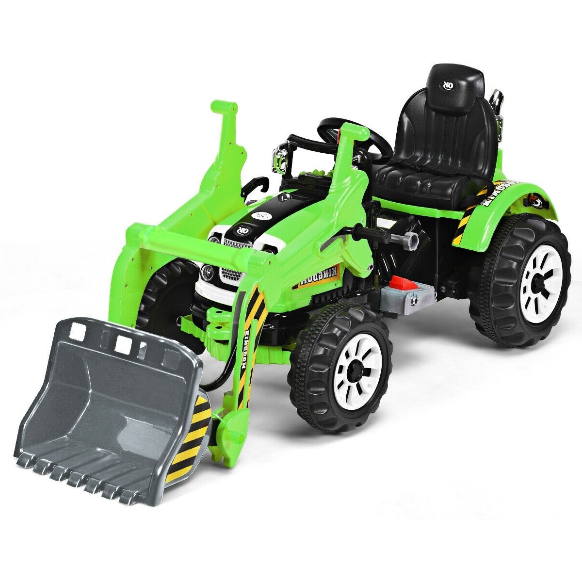 12 V Battery Powered Kids Ride on Dumper Truck-Blue