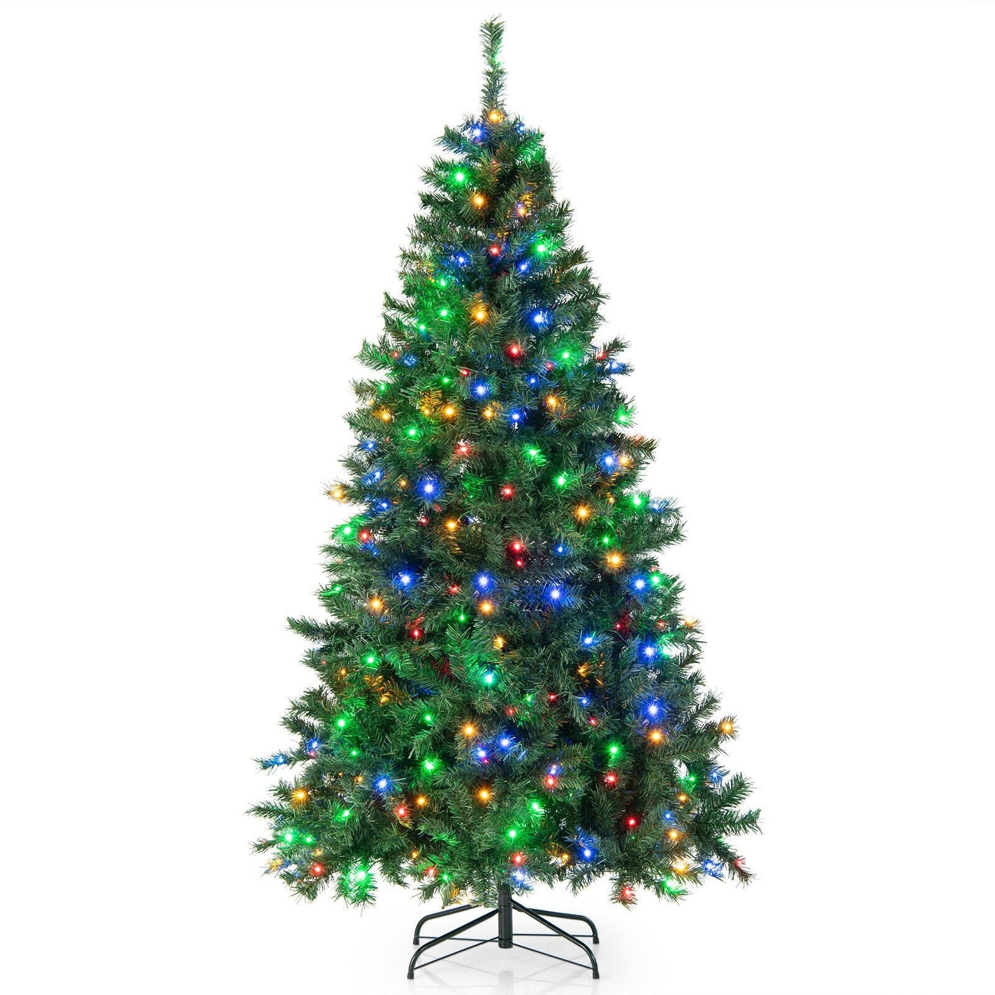 7 Feet Christmas Tree Pre-Lit 3-Minute Quick Shape