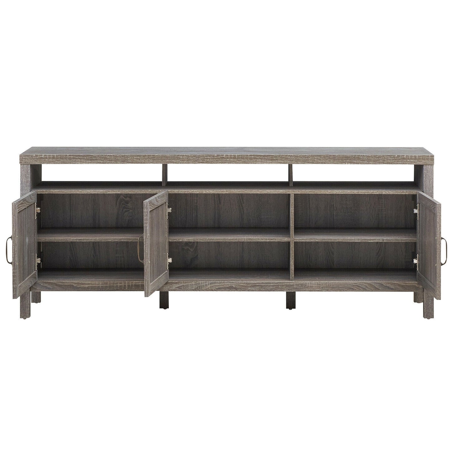 Universal TV Stand Entertainment Media Center for TV's up to 65 Inch-Gray