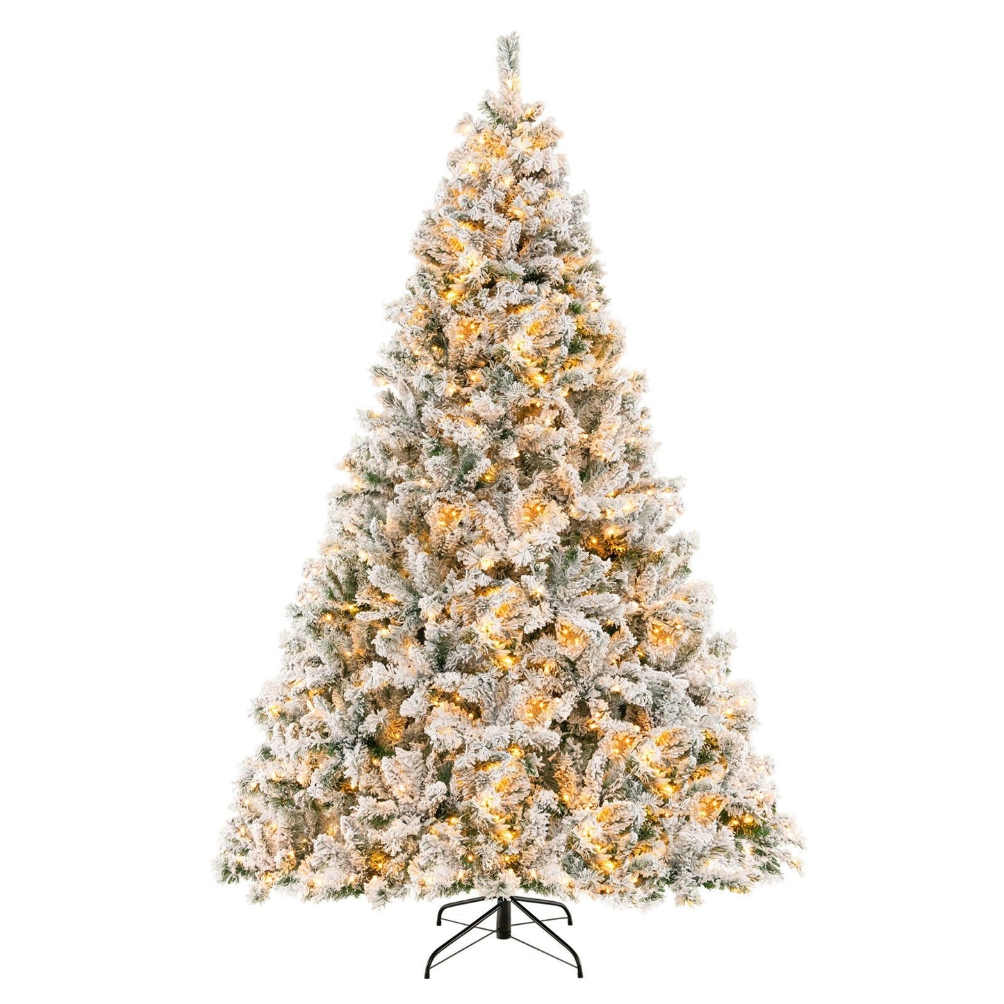 6/7/8 Feet Artificial Xmas Tree 3-Minute Quick Shape-7 ft