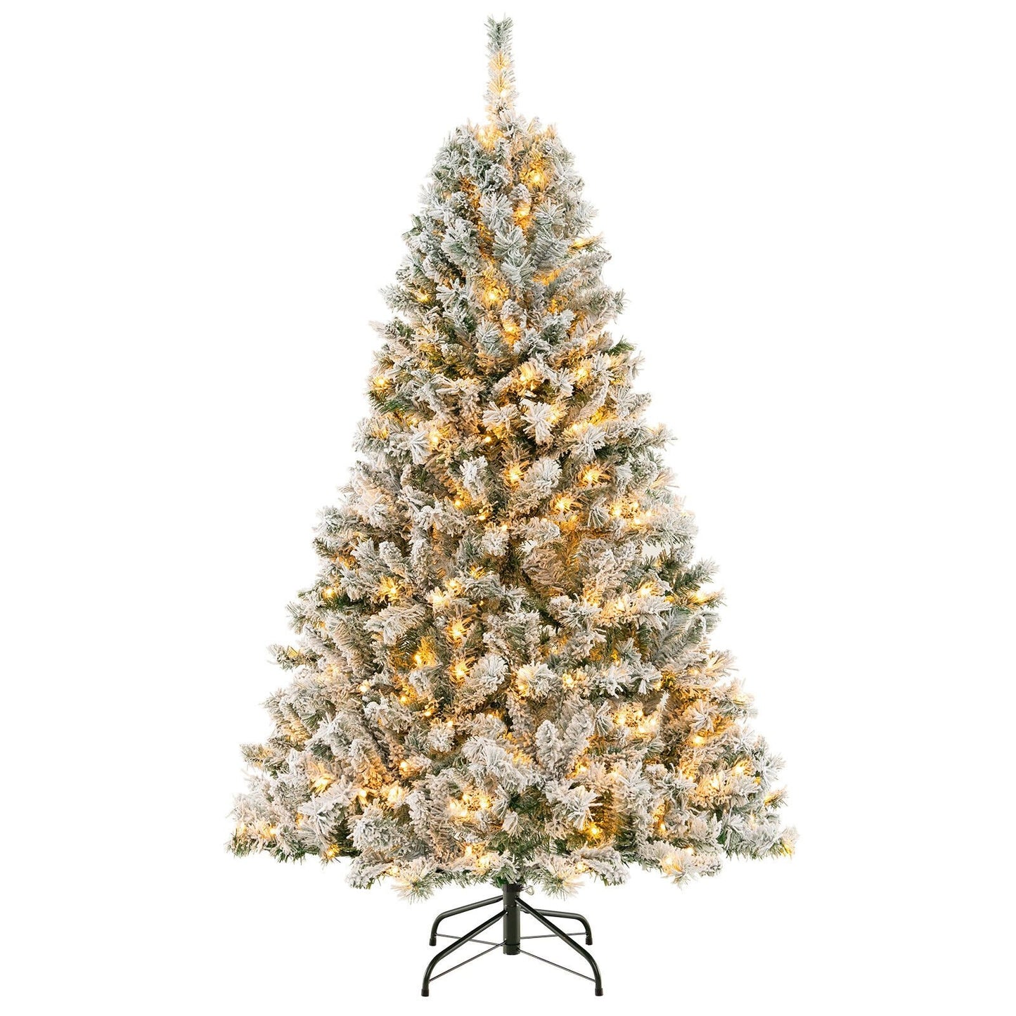 6/7/8 Feet Artificial Xmas Tree 3-Minute Quick Shape-7 ft