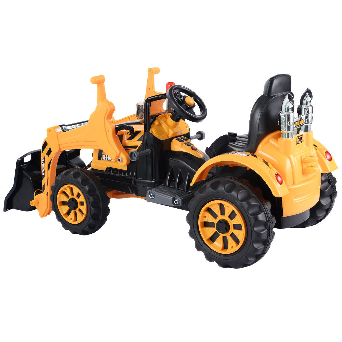 12 V Battery Powered Kids Ride on Dumper Truck-Yellow - Direct by Wilsons Home Store