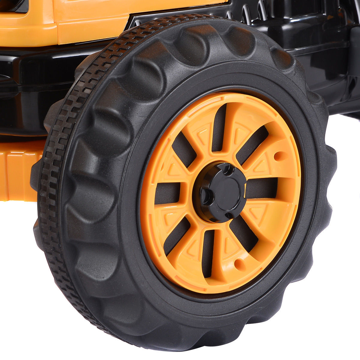 12 V Battery Powered Kids Ride on Dumper Truck-Yellow - Direct by Wilsons Home Store