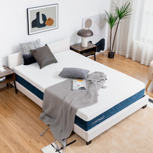 10 Inch Mattress with Jacquard Fabric Cover in a Box-Full Size