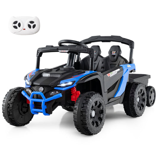 12V Battery Powered Ride On Tractor with Parent Remote Control-NY