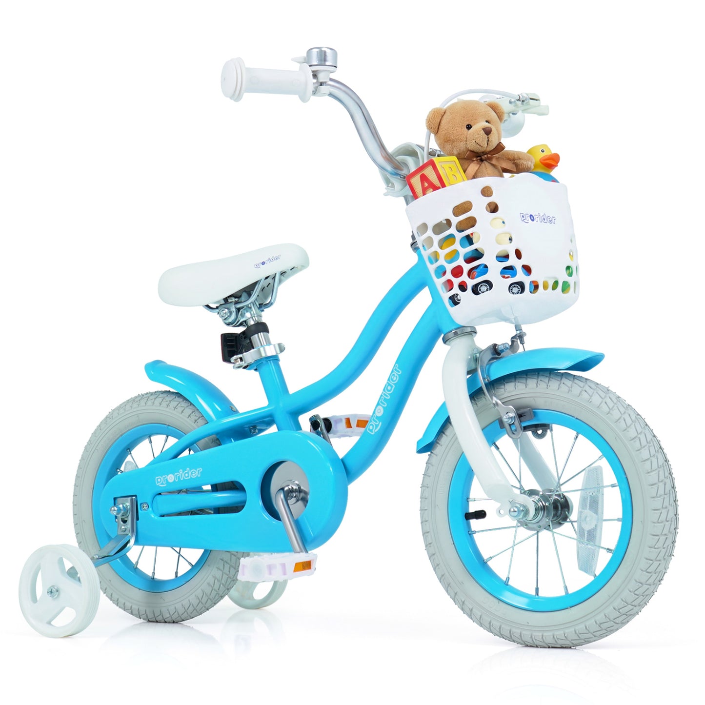 12/14/16/18/20 Inch Kids Bike with Dual Brakes and Adjustable Seat-12 Inch
