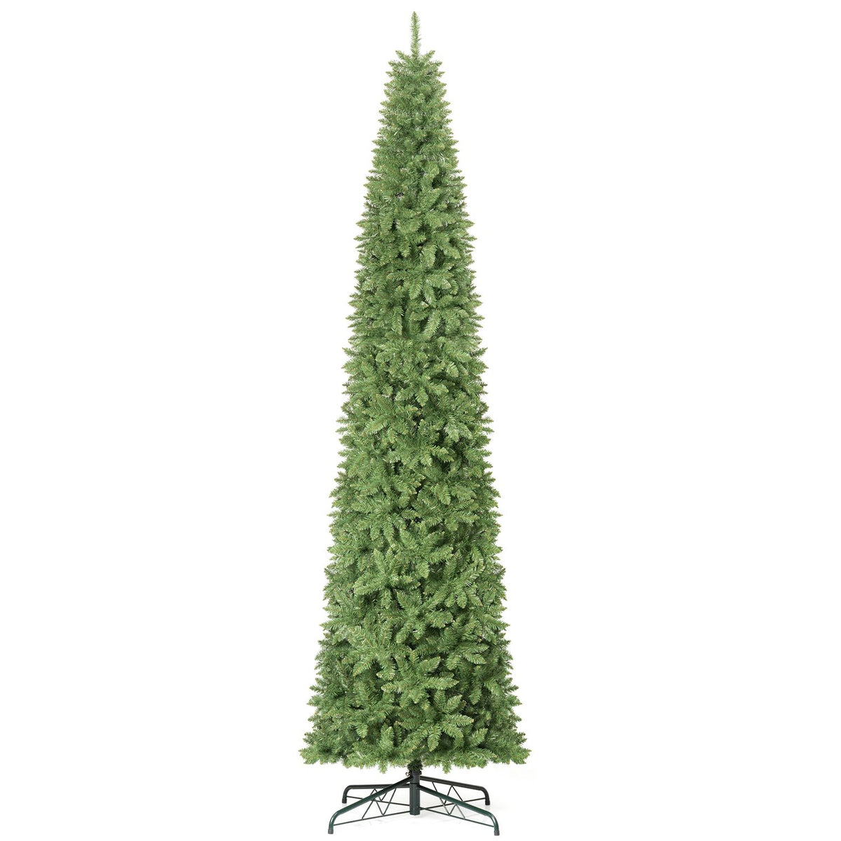 12 FT Artificial Christmas Tree with 1818 PVC Branch Tips-XL