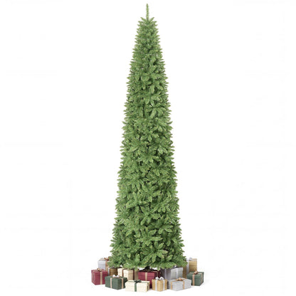 12 FT Artificial Christmas Tree with 1818 PVC Branch Tips-XL