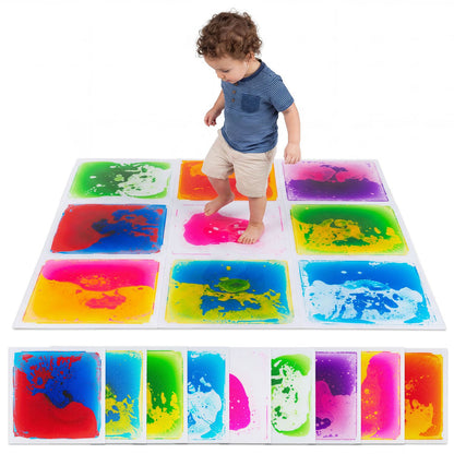 12" x 12" Toddler Sensory Floor Titles-4 Pieces