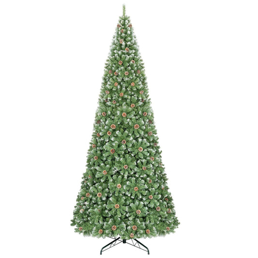 12ft artificial Christmas tree with 4188 branch tips, realistic full spruce design for holiday decor, by Wilsons Home Store
