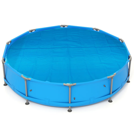 12ft x 30in Round Above Ground Swimming Pool with 12 ft Pool Cover