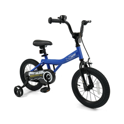 16-Inch Kids Bike with Removable Training Wheels Navy - Brave Hero