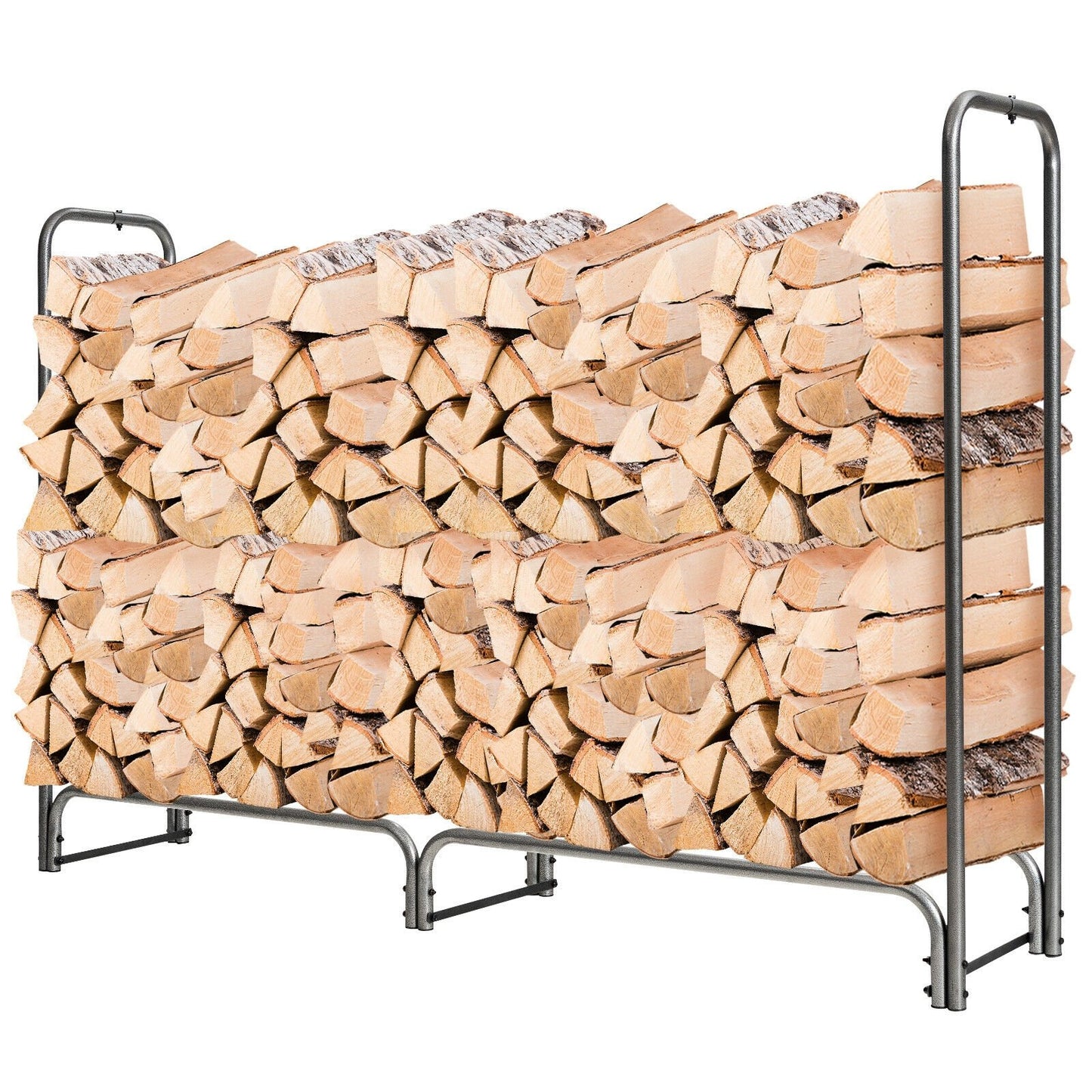 4 Feet/5 Feet/6 Feet/8 Feet Firewood Storage Log Rack-6 Feet