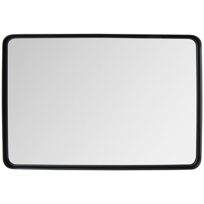 Rectangular Wall Mount Bathroom Mirror with Solid Steel Frame-M