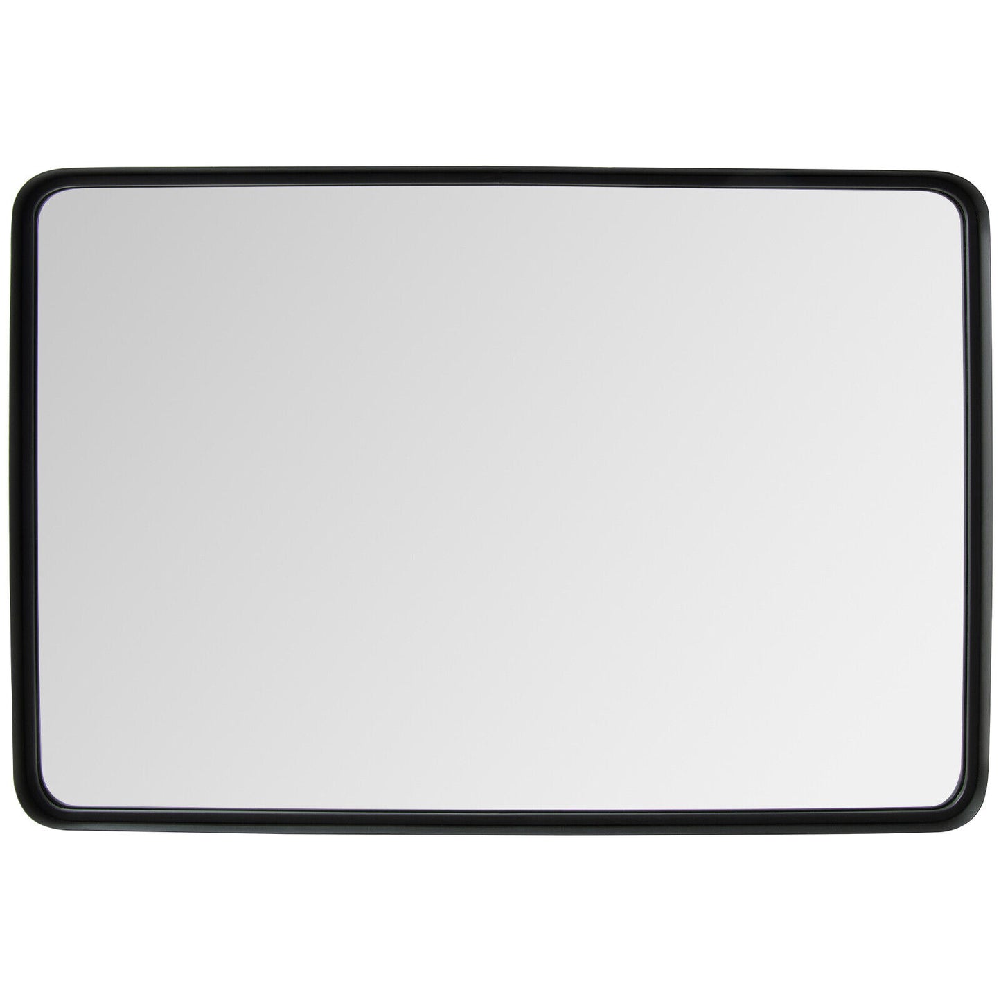 Rectangular Wall Mount Bathroom Mirror with Solid Steel Frame-L
