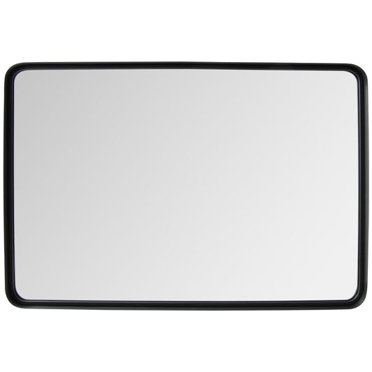Rectangular Wall Mount Bathroom Mirror with Solid Steel Frame-L