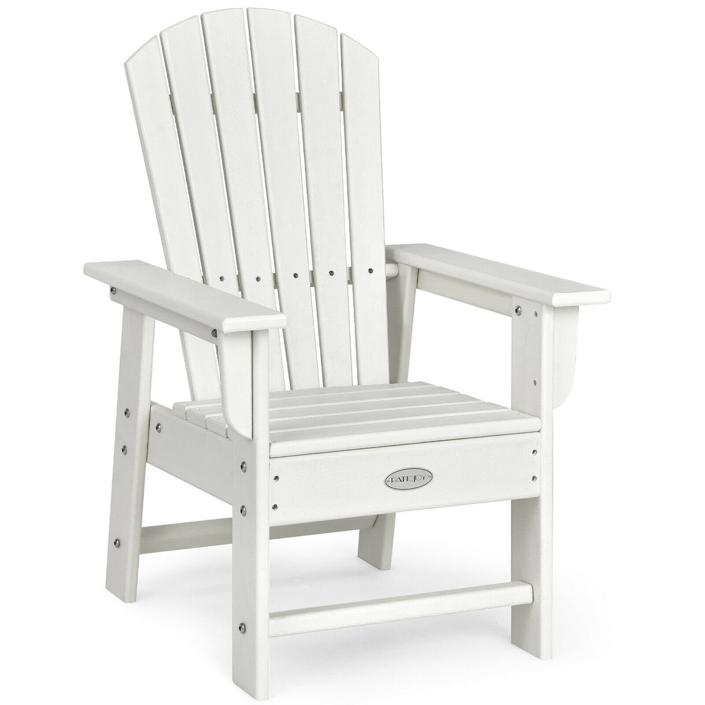 Patio Kids' Adirondack Chair with Ergonomic Backrest-Blue