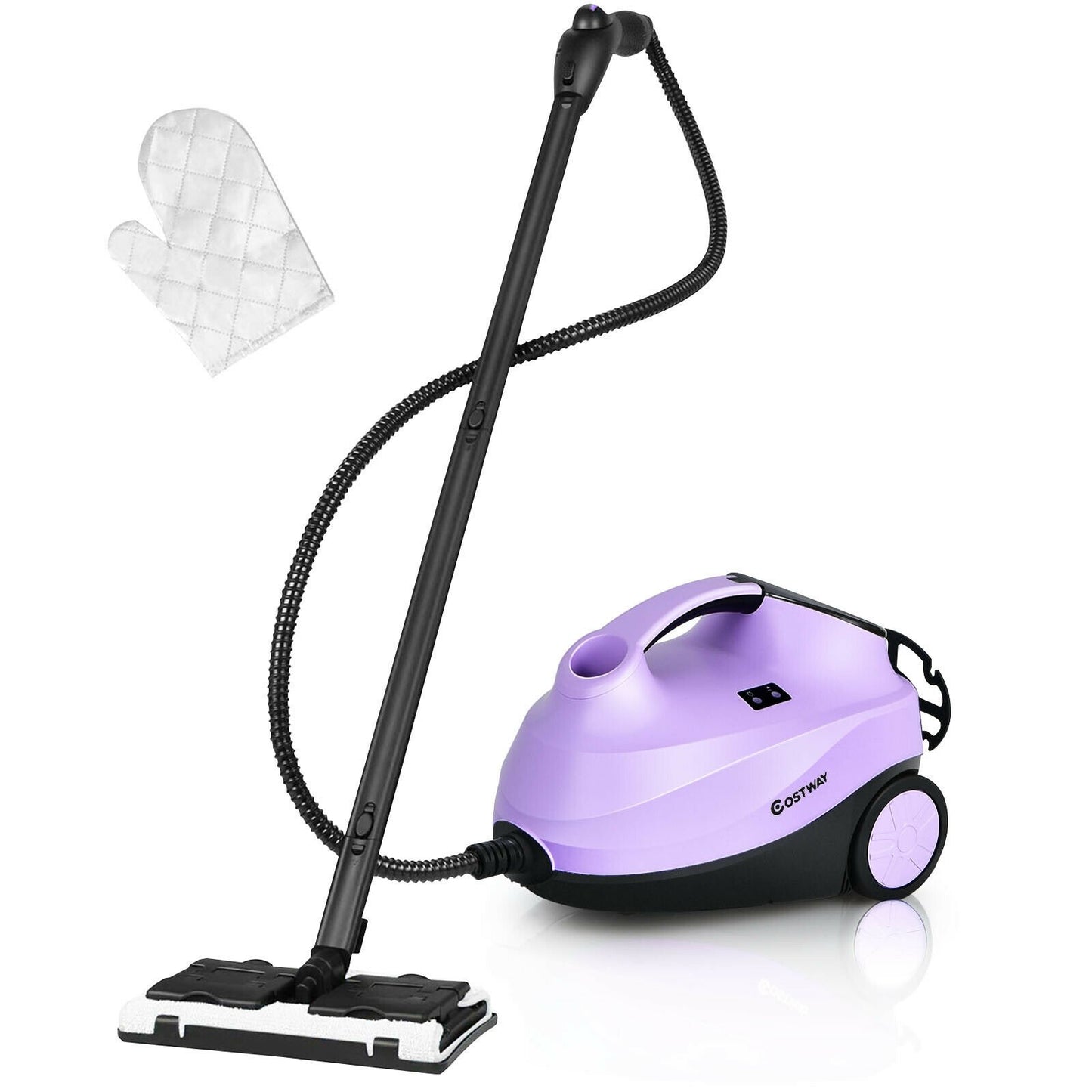 2000W Heavy Duty Multi-purpose Steam Cleaner Mop with Detachable Handheld Unit-Blue