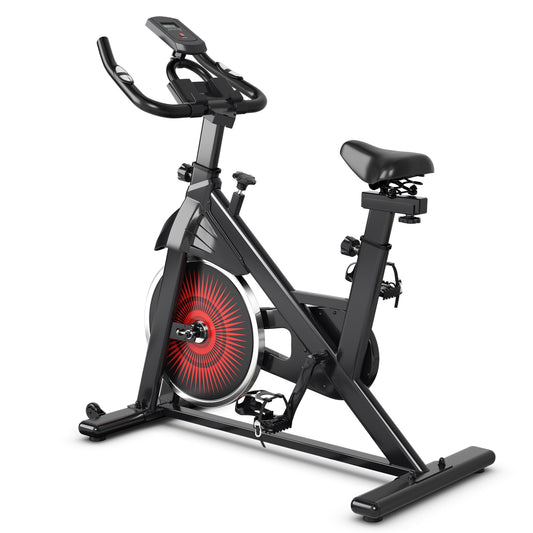 Adjustable Indoor Silent Belt Drive Resistance Cycling Stationary Bike