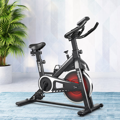 Adjustable Indoor Silent Belt Drive Resistance Cycling Stationary Bike