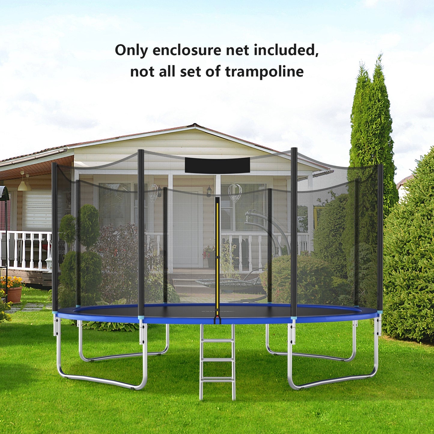 Trampoline Safety Replacement Protection Enclosure Net-8 ft